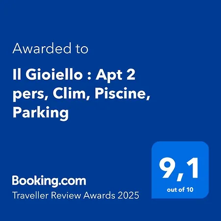 Il Gioiello : 2 Pers, Clim, Piscine, Parking Appartamento Antibes